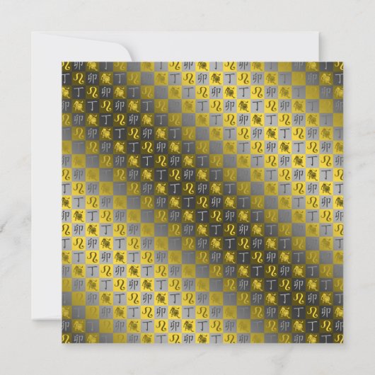 Carte Leo & Fire Rabbit (Dos)