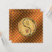 Carte Leo & Fire Tiger (Devant/Arrière en situation)