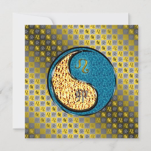 Carte Léo & Lapin d'eau (Devant)