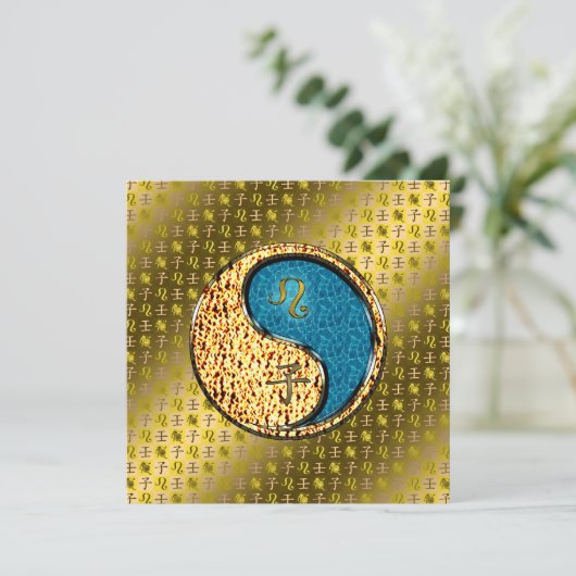 Carte Leo & Water Rat (Debout devant)