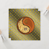 Carte Leo & Wood Rabbit (Devant/Arrière en situation)