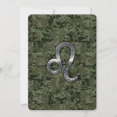 Carte Léo Zodiac Connexion Camouflage numérique vert (Devant)