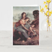 Carte Leonardo da Vinci peignant circa 1510 (Fleur jaune)