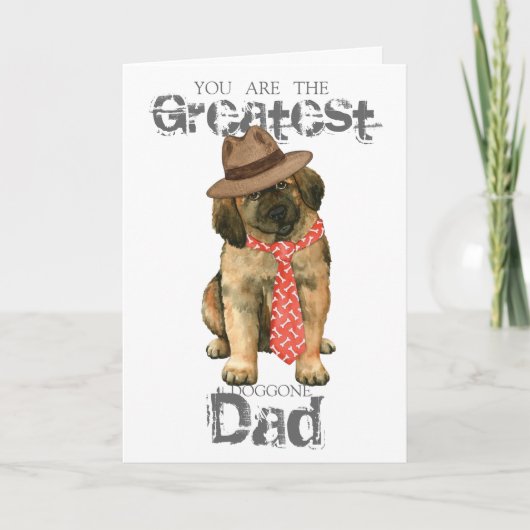 Carte Leonberger Papa (Devant)