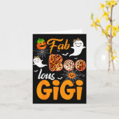 Carte Leopard Fab Boo Lous Gigi Soky Halloween Costume G (Fleur jaune)