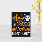 Carte Leopard Fab Boo Lous Lunch Lady Matching Group Tee (Fleur jaune)