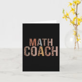 Carte Leopard Math Fournitures d'entraîneurs S'Amuser Re (Fleur jaune)