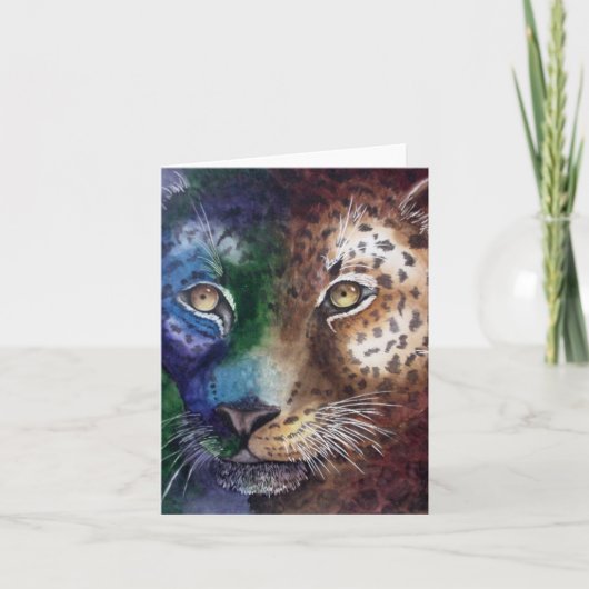 Carte Leopard Note (Devant)