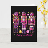 Carte Leopard Nutcracker Nk Christmas 2024 Xmas Pajamas  (Fleur jaune)