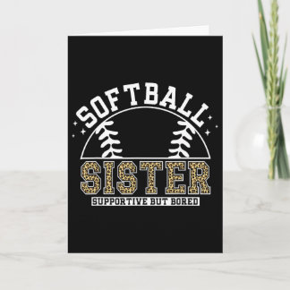 Carte Leopard Softll Sœur Soutien Mais Ennuyé Softll 