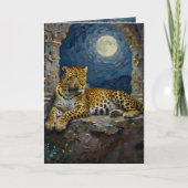 Carte Leopard Themed | Happy Father's Day (Devant)