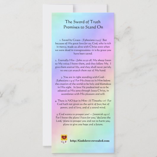 Carte L'épée de vérité (Devant)