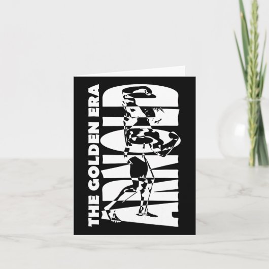 Carte L'époque d'or Arnold Bodybuilding (Devant)