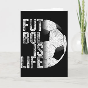 Carte L'équipe de football est la vie des amoureux du ba
