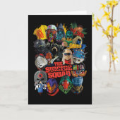 Carte L'équipe du suicide | Avatars stylisés (Fleur jaune)