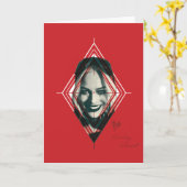 Carte L'équipe du suicide | Harley Quinn Diamond Target (Fleur jaune)