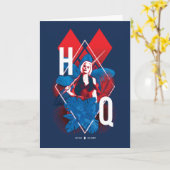 Carte L'équipe du suicide | Harley Quinn Fern & Diamonds (Fleur jaune)