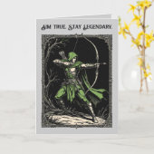 Carte Leraje L'Archer des Royaumes Interdits (Fleur jaune)