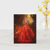 Carte L'ermite (Fleur jaune)