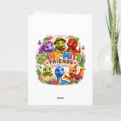 Carte Les 2 ans de Dino-Mite de Pebble (Dos)