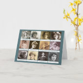 Carte Les Actrices (Fleur jaune)