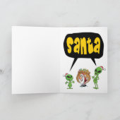 Carte Les Aliens Croient-Ils En Noël ? (Intérieur)