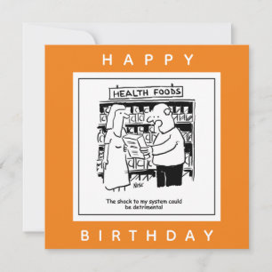 Carte Les aliments pour la santé pourraient être choqués