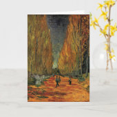 Carte Les Alyscamps (cimetière) par Vincent van Gogh (Fleur jaune)