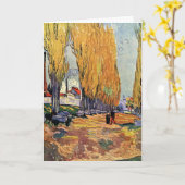 Carte Les Alyscamps (cimetière) par Vincent van Gogh (Fleur jaune)