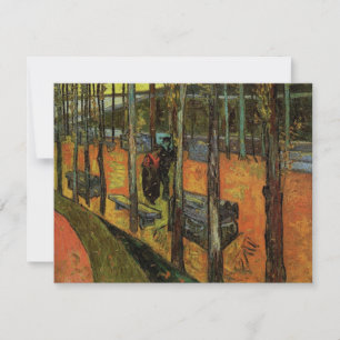Carte Les Alyscamps (cimetière) par Vincent van Gogh
