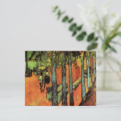 Carte Les Alyscamps, Feuilles d'automne de Vincent van G (Debout devant)