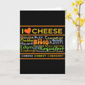 Carte Les amateurs de fromage (Fleur jaune)