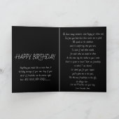 Carte les amis cardent pour des anniversaires (Intérieur)
