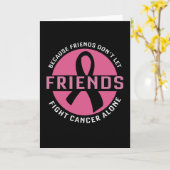 Carte Les amis de sensibilisation au cancer du sein sout (Fleur jaune)