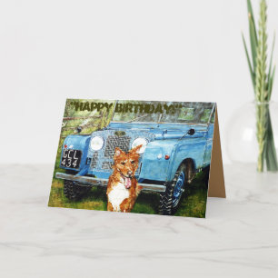 Carte "Les amis des agriculteurs" ~Carte d'anniversaire