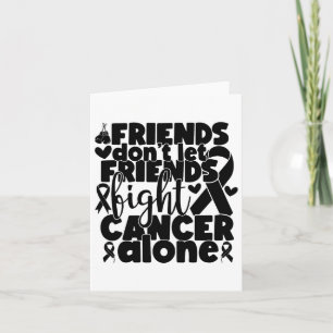 Carte Les amis ne laissent pas les amis se battre seuls