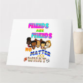 Carte Les amis sont des amis quoi qu'il arrive (Devant)