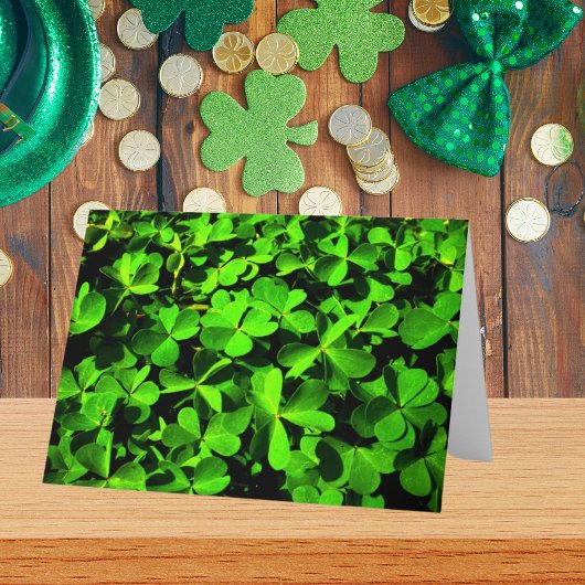 Carte Les amours de la chance à la Saint Patrick