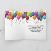 Carte Les Anniversaires De Cochon Cranky Sont Surchargés (Intérieur)