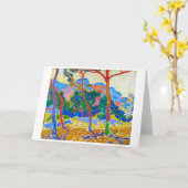 Carte Les arbres | Andre Derain | (Fleur jaune)