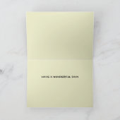 Carte "Les arbres vous embrassent à l'ombre" Citation d' (Intérieur)