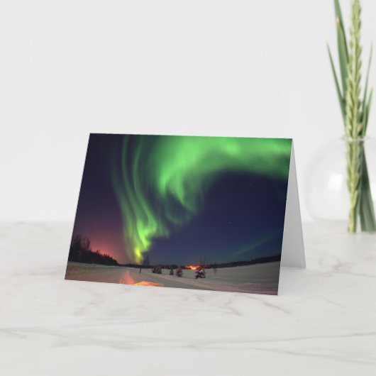 Carte Les aurores boréales du lac Bear (Devant)