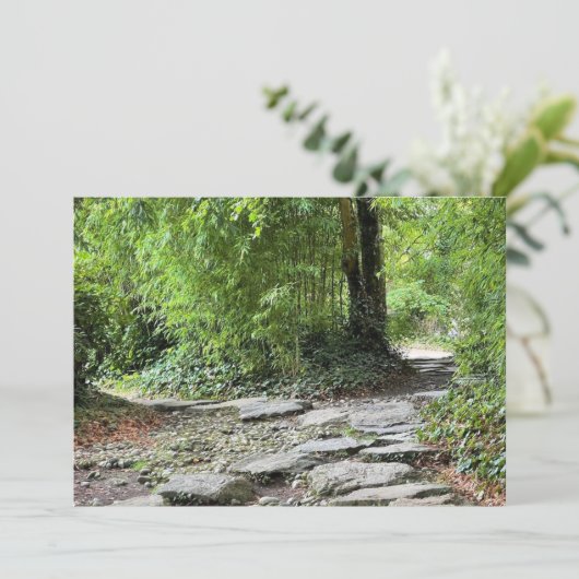 Carte Les bambous (Debout devant)