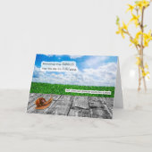 Carte Les bardeaux S'Apportent Bien Les Pâturages Plus É (Fleur jaune)