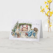 Carte Les Bas Étaient Accrochés (Fleur jaune)