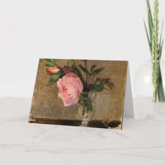 Carte Les Beaux-Arts de Peonas Berthe Morisot (Devant)