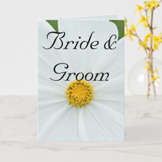 Carte Les Beaux Fleurs (Fleur jaune)