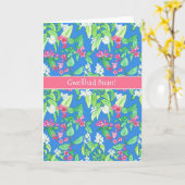 Carte Les Blossoms Obtiennent Bonne Carte, Salutation Ga (Fleur jaune)