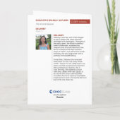 Carte Les bois scintillants de Rudolph - KidsArt pour CH (Dos)