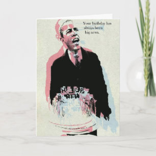 Carte Les bonnes nouvelles d'Obama